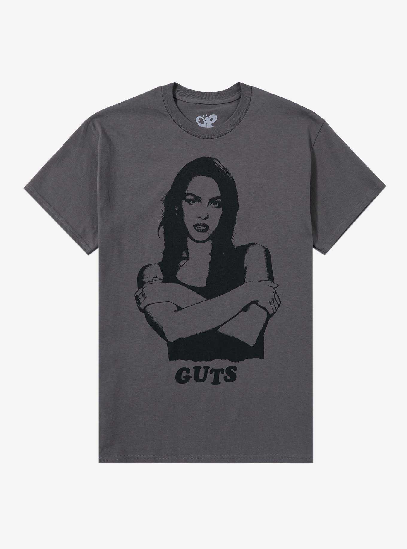 Olivia Rodrigo Sour Grid Boyfriend Fit Girls T-Shirt