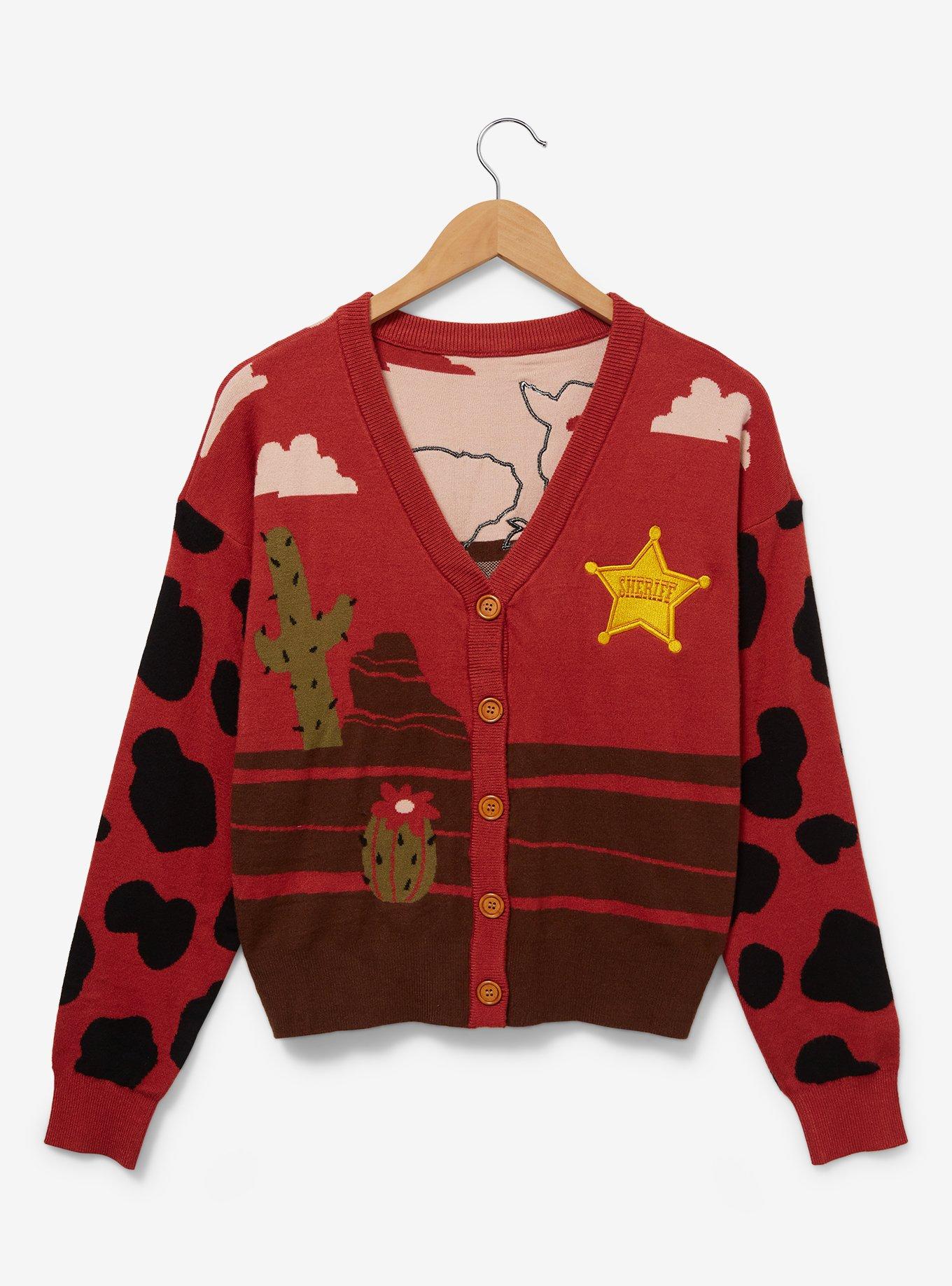 Her Universe Disney Pixar Toy Story Woody & Jessie Western Scene Women's Cardigan, , hi-res