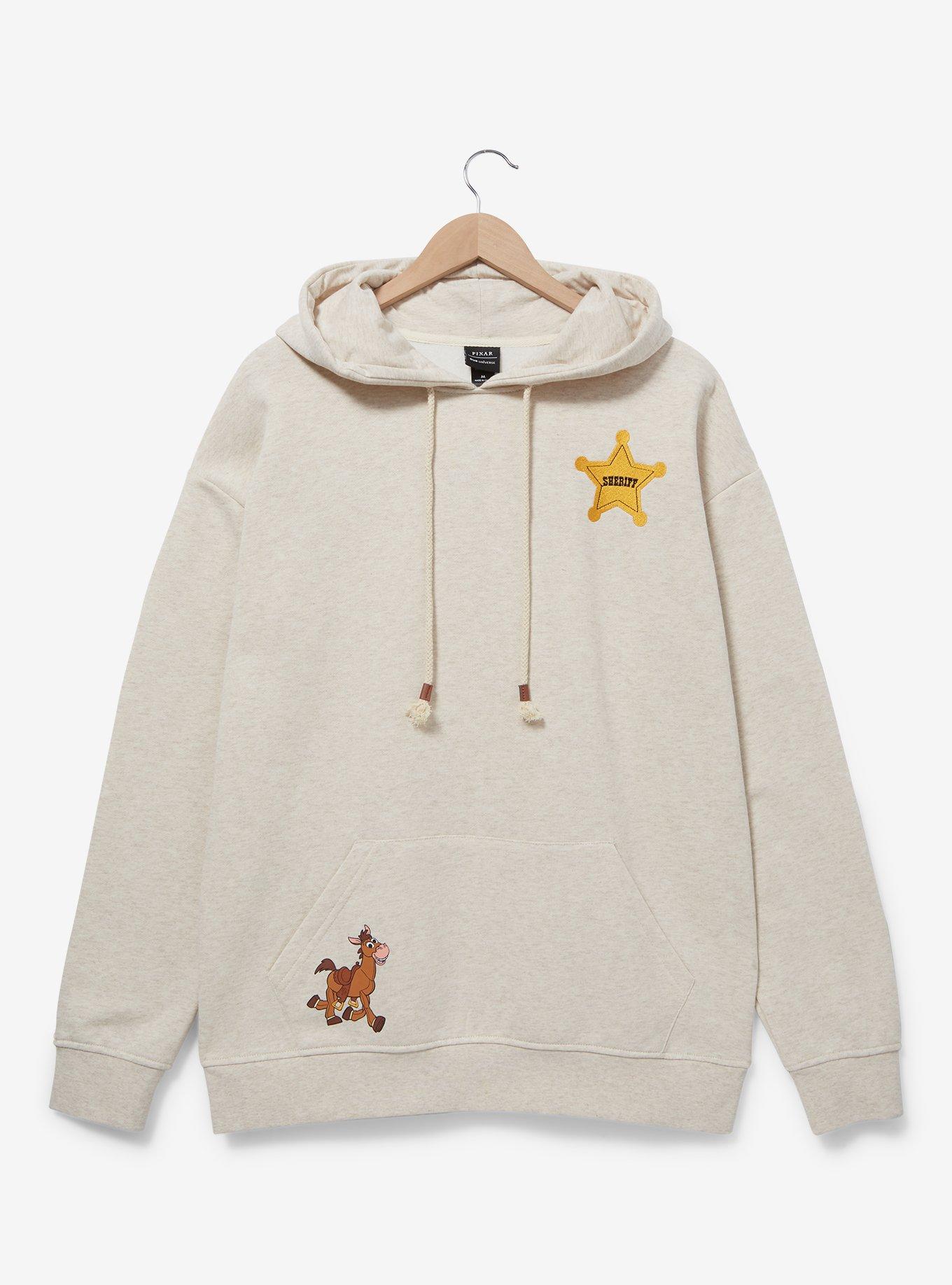 Disney Pixar Toy Story Sheriff Woody Icons Hoodie, HEATHER GREY, hi-res