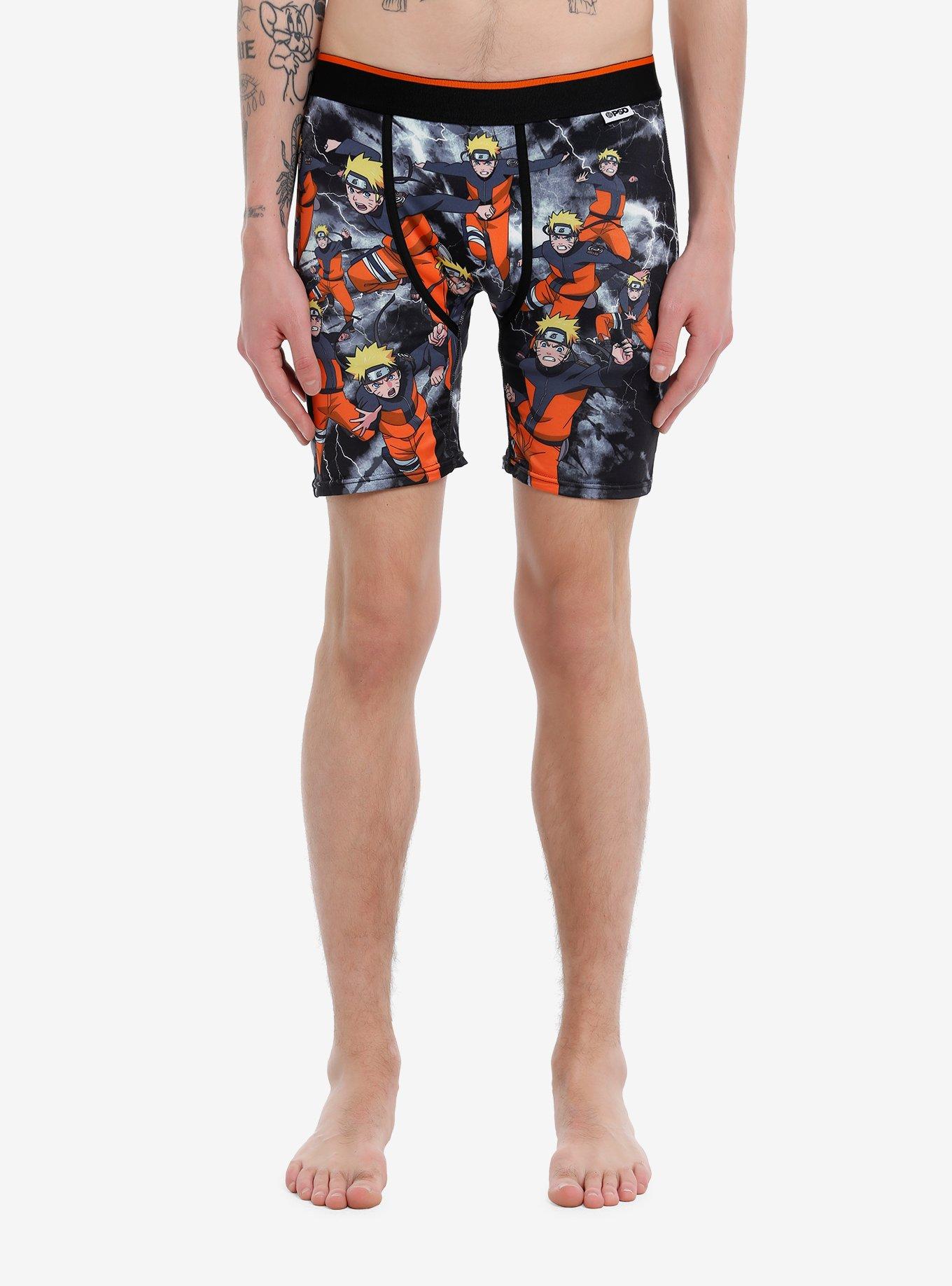 Kay Sam Pouch Boxer Briefs Short Trunks Naruto Uzumaki Naruto