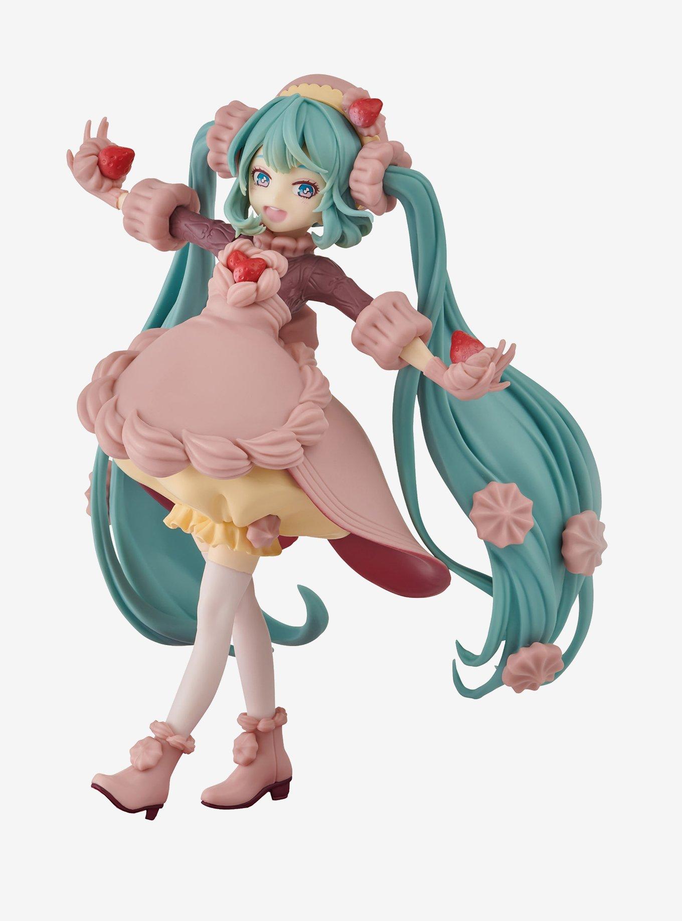 FuRyu Vocaloid SweetSweets Series Hatsune Miku Figure (Strawberry Chocolate Short Ver.)