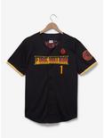 Avatar: The Last Airbender Fire Nation Baseball Jersey - BoxLunch Exclusive, BLACK, hi-res