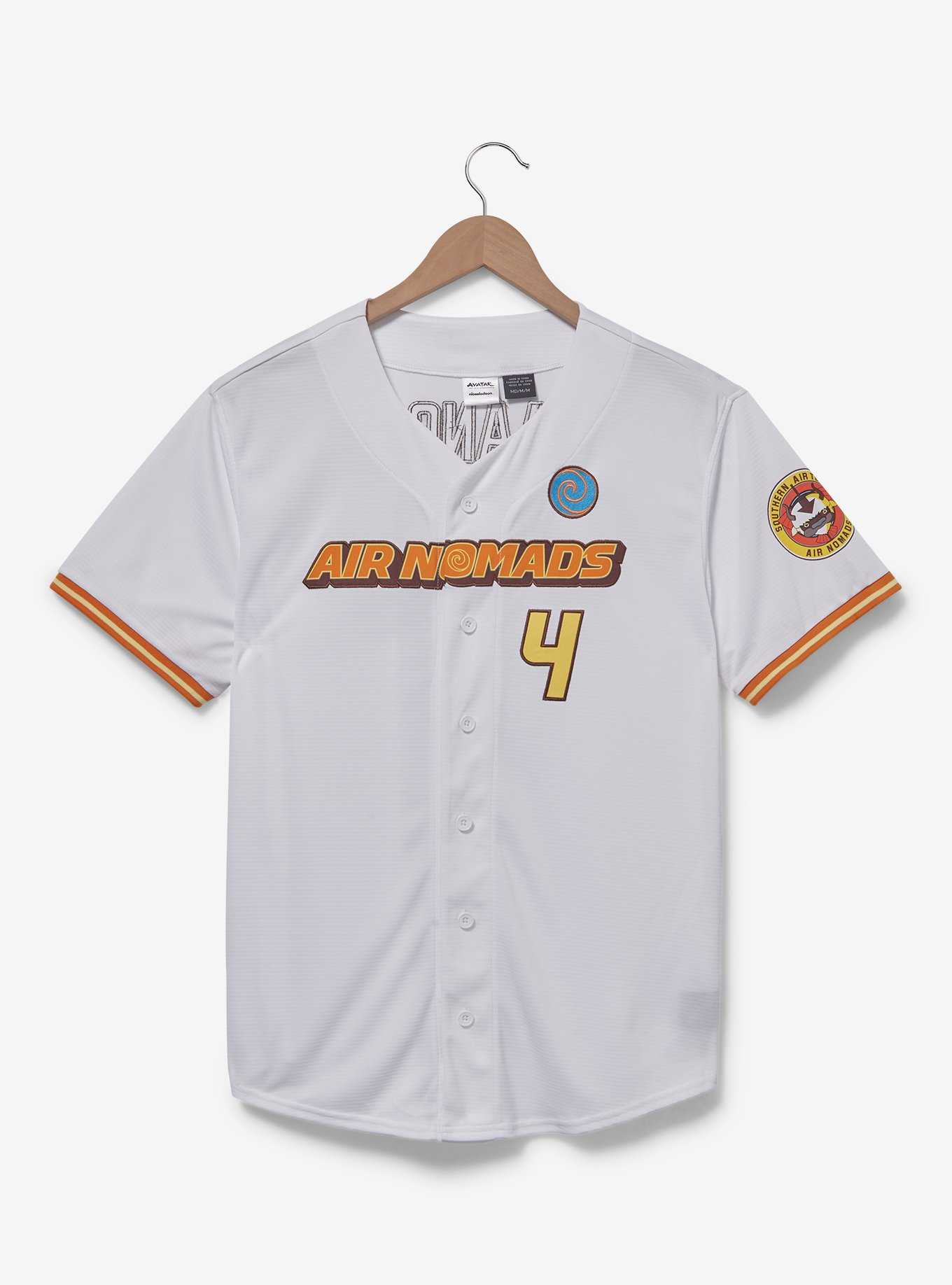 Avatar: The Last Airbender Air Nomads Baseball Jersey - BoxLunch Exclusive, , hi-res
