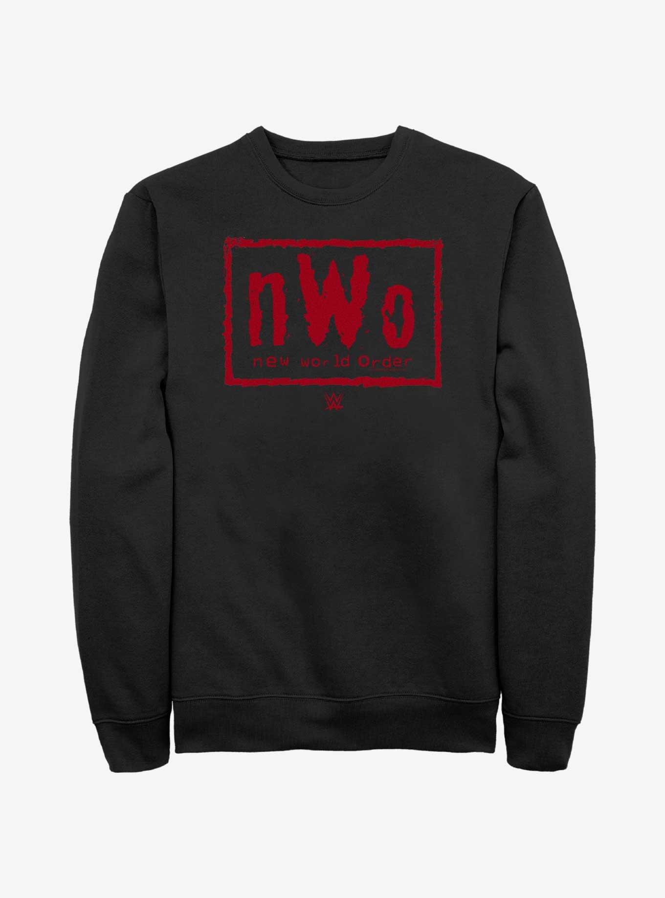 WWE Team NWO Red Sweatshirt, BLACK, hi-res