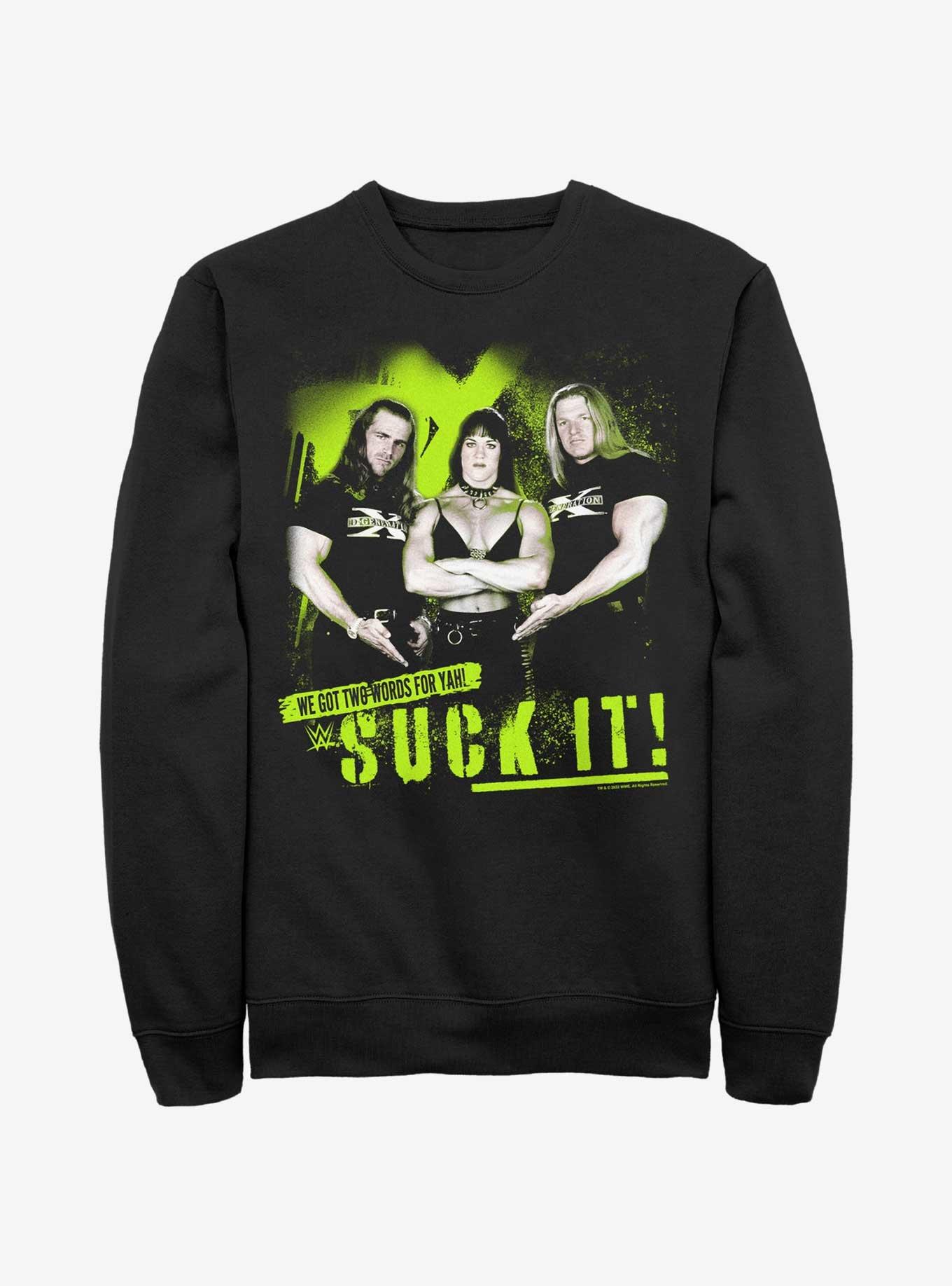 WWE DX Two Words For Yah Sweatshirt, , hi-res