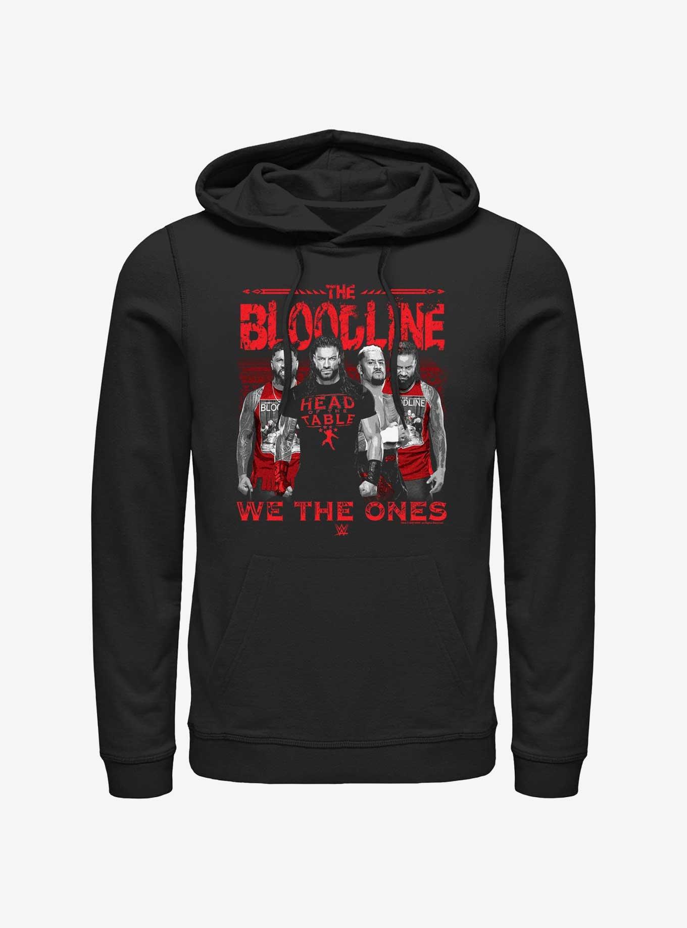 WWE The Bloodline Group Hoodie, BLACK, hi-res