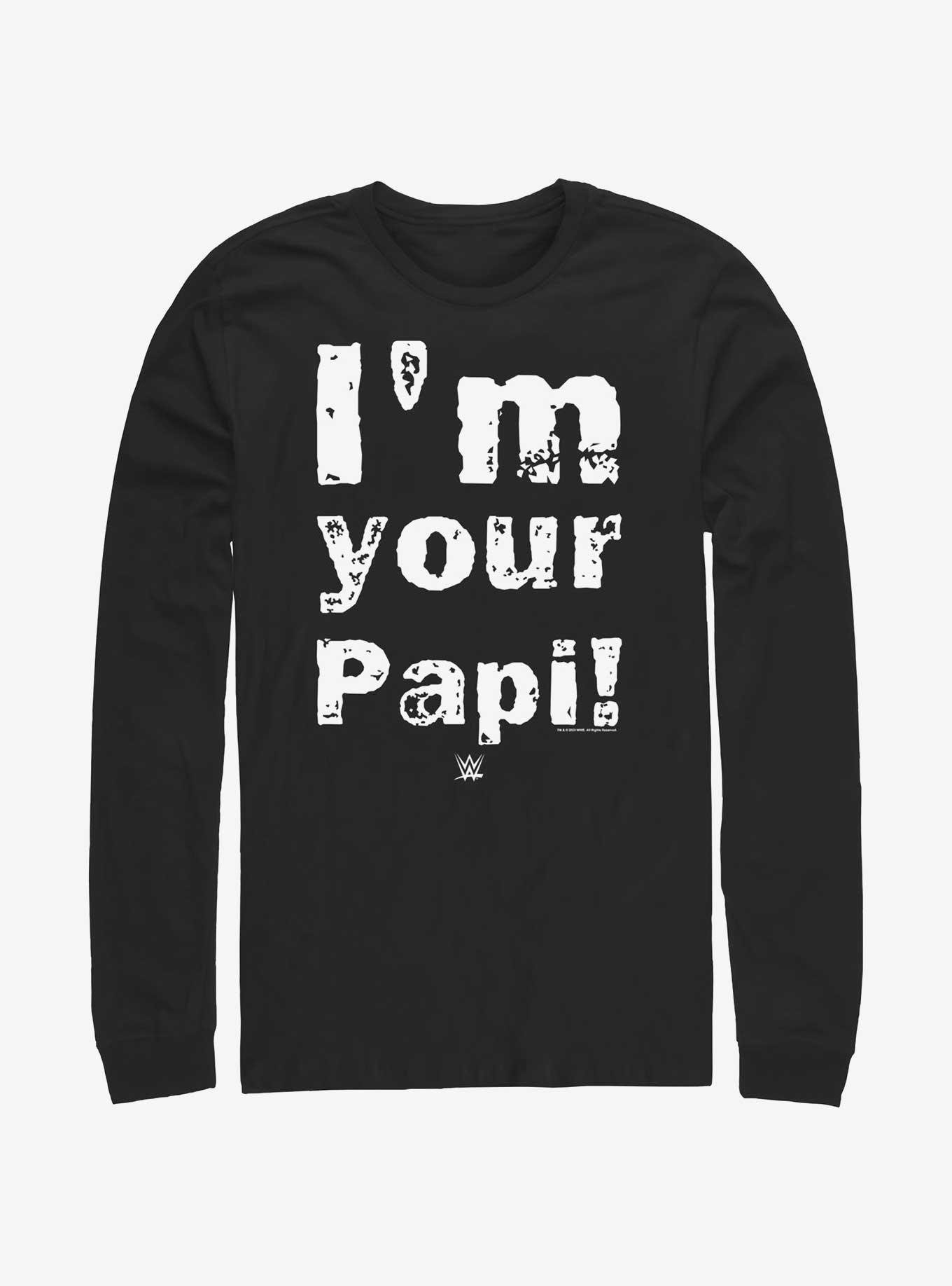 WWE Papi Eddie Guerrero Long-Sleeve T-Shirt, BLACK, hi-res