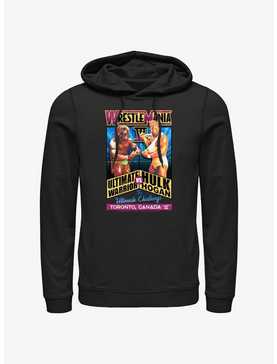WWE Wrestlemania VI Ultimate Warrior Vs Hulk Hogan Hoodie, , hi-res