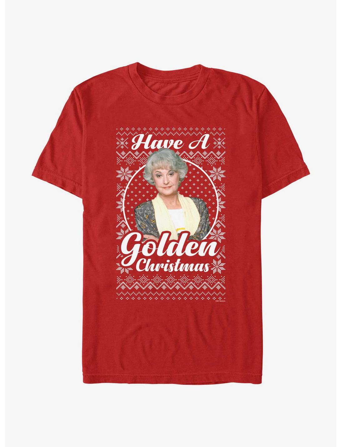 The Golden Girls Dorothy Ugly Christmas T-Shirt, RED, hi-res