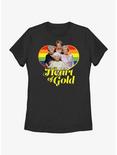 The Golden Girls Heart Of Gold Pride Womens T-Shirt, BLACK, hi-res