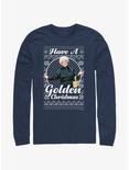 The Golden Girls Sophia Ugly Christmas Long-Sleeve T-Shirt, NAVY, hi-res