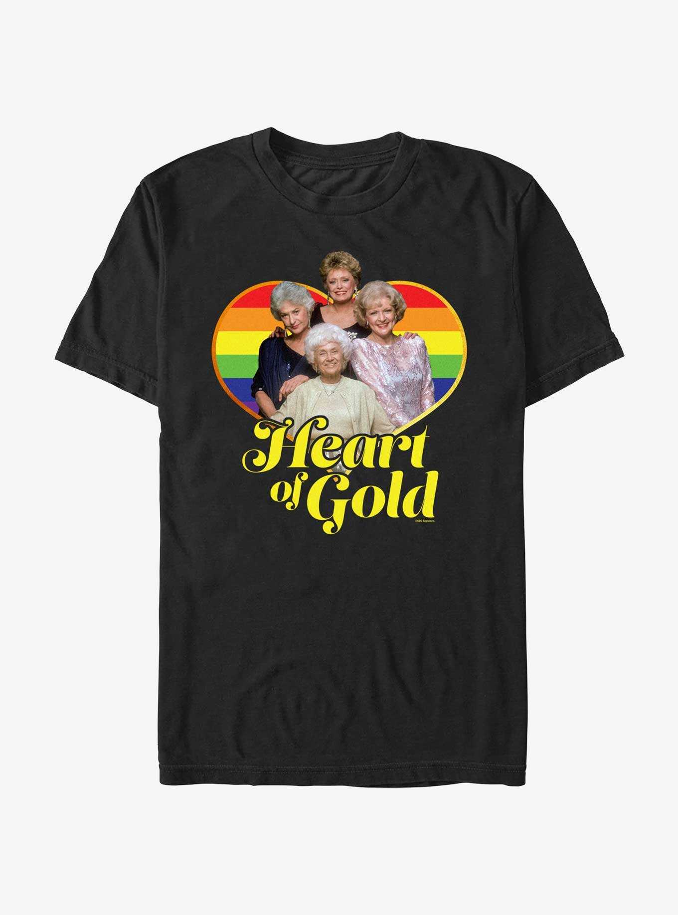 The Golden Girls Heart Of Gold Pride T-Shirt, , hi-res