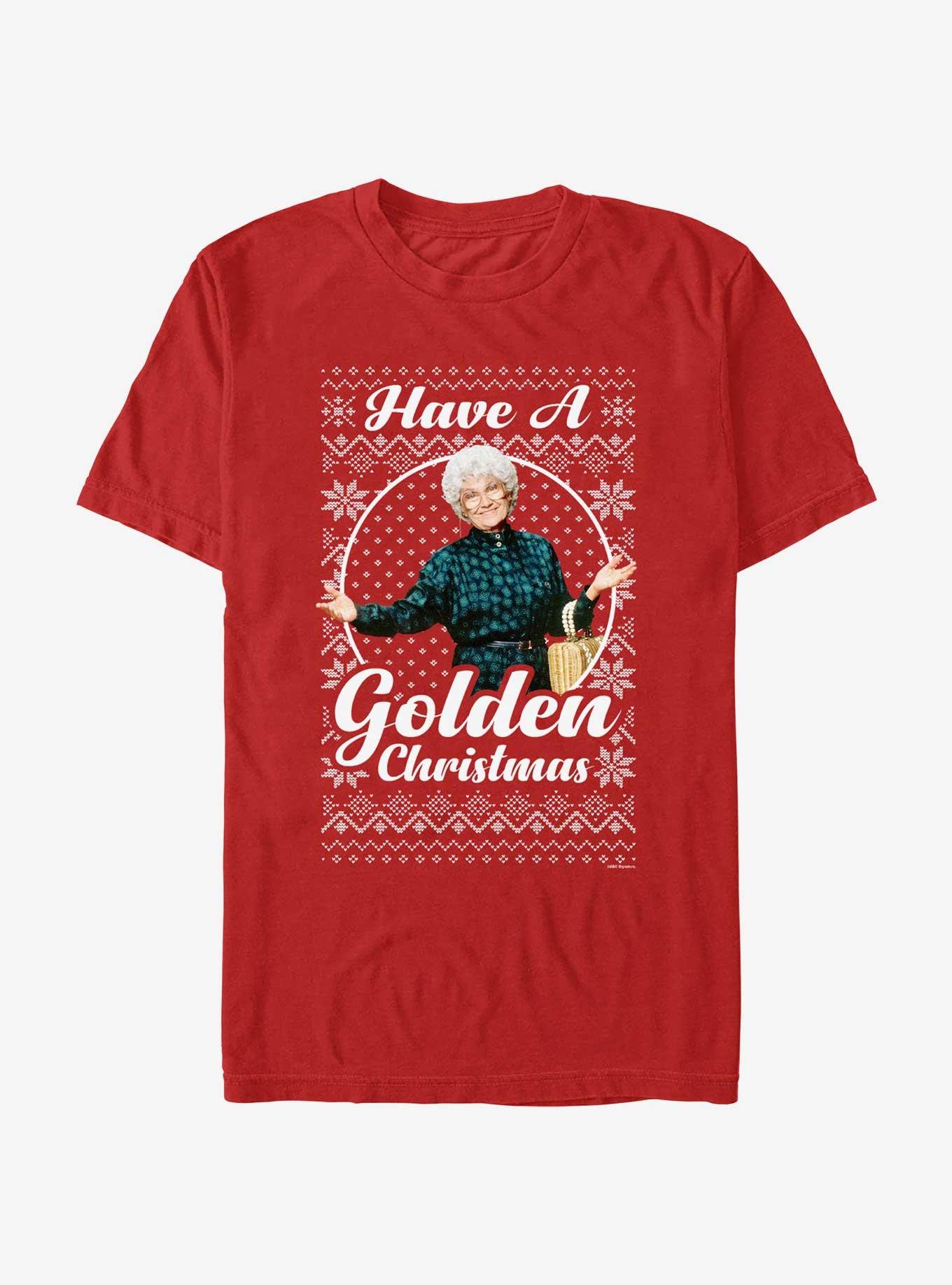 The Golden Girls Sophia Ugly Christmas T-Shirt, RED, hi-res