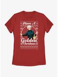 The Golden Girls Sophia Ugly Christmas Womens T-Shirt, RED, hi-res