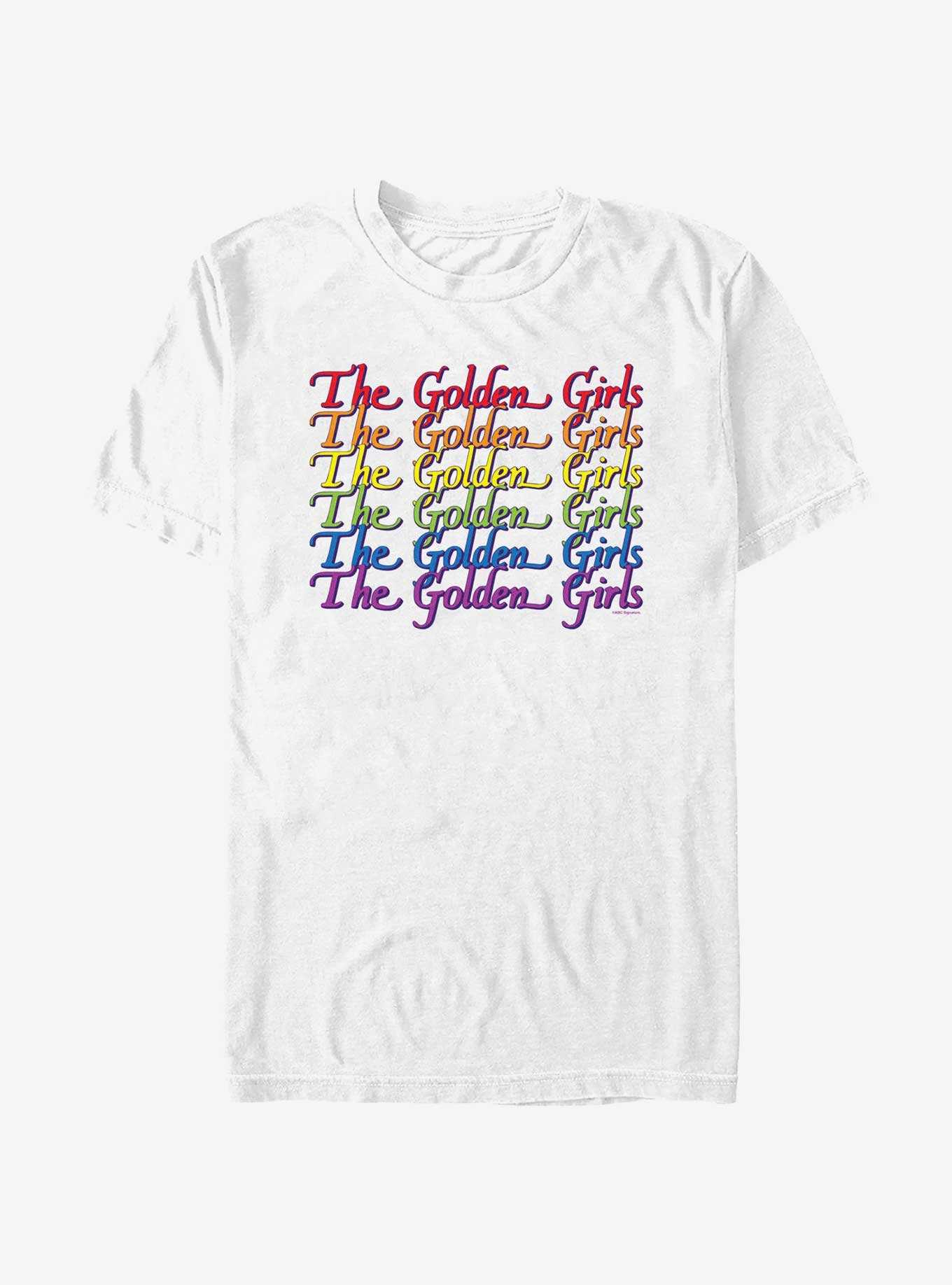The Golden Girls Rainbow Logo T-Shirt, , hi-res