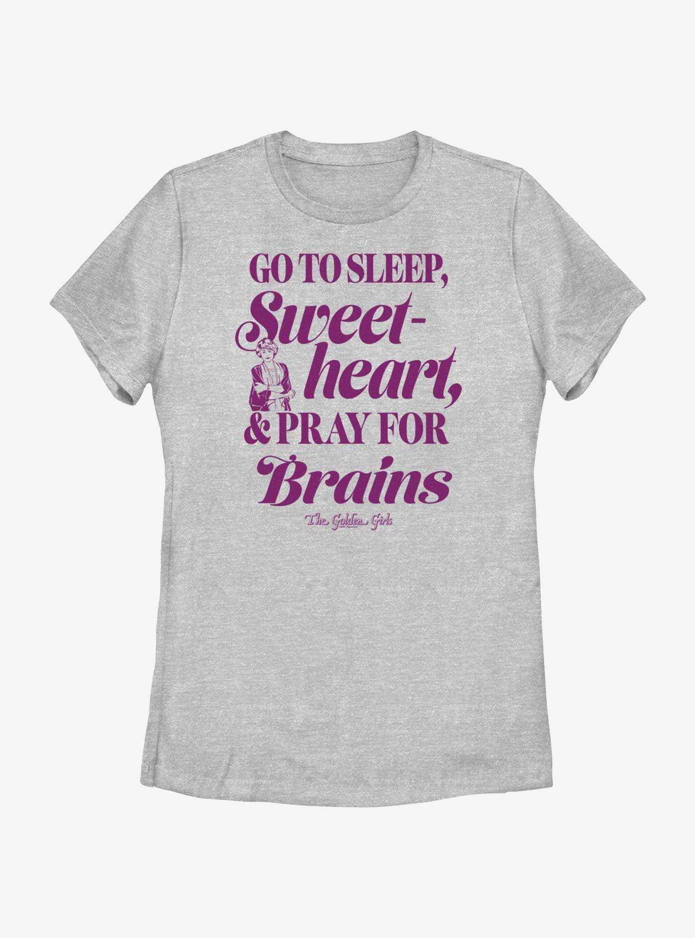 The Golden Girls Pray For Brains Womens T-Shirt, , hi-res