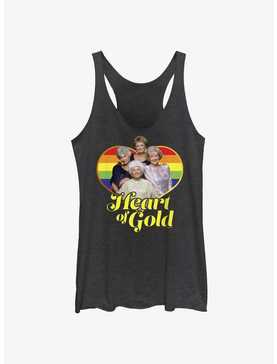 The Golden Girls Heart Of Gold Pride Womens Tank Top, , hi-res