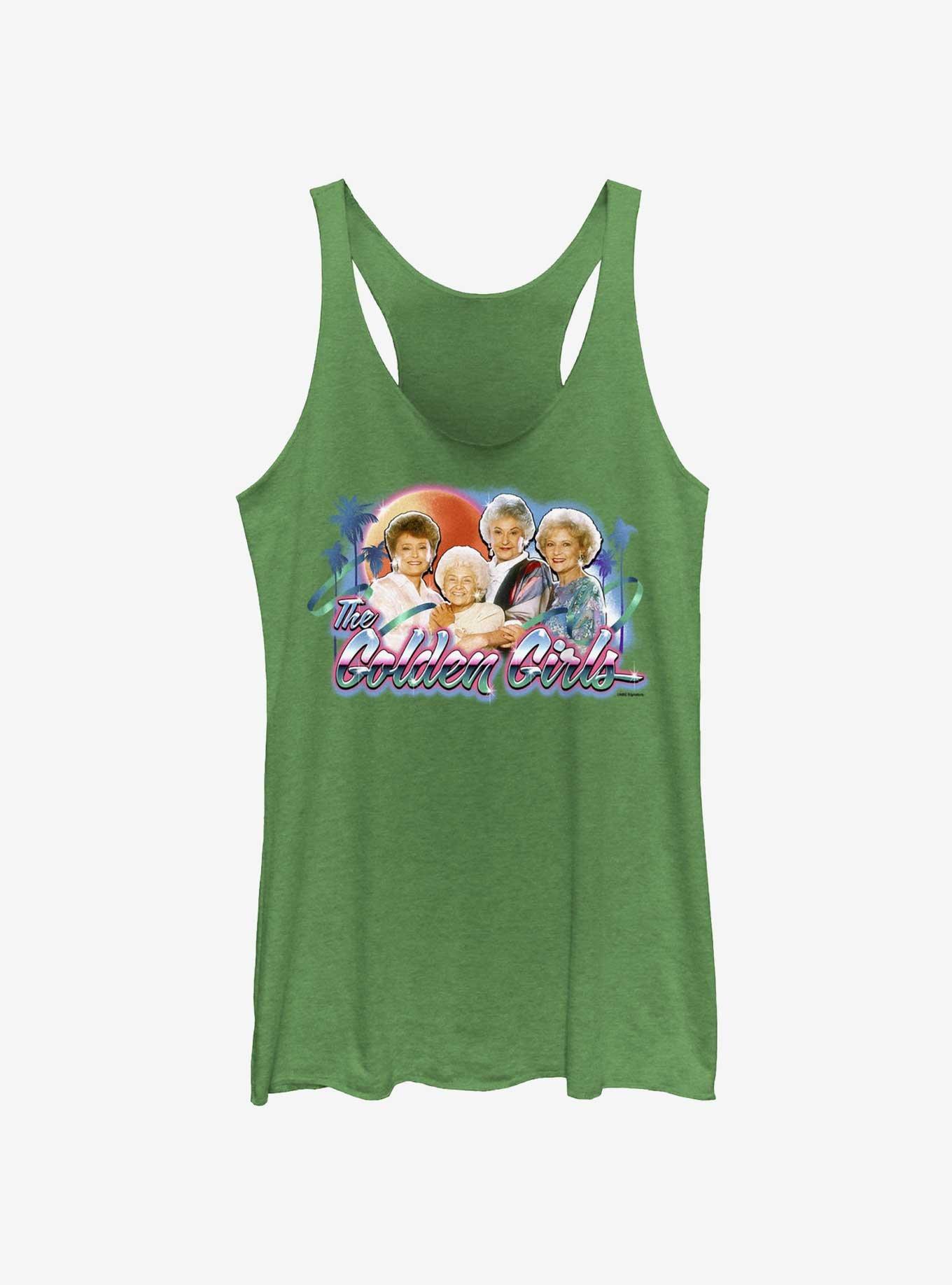 The Golden Girls Retro Wave Gals Womens Tank Top, ENVY, hi-res