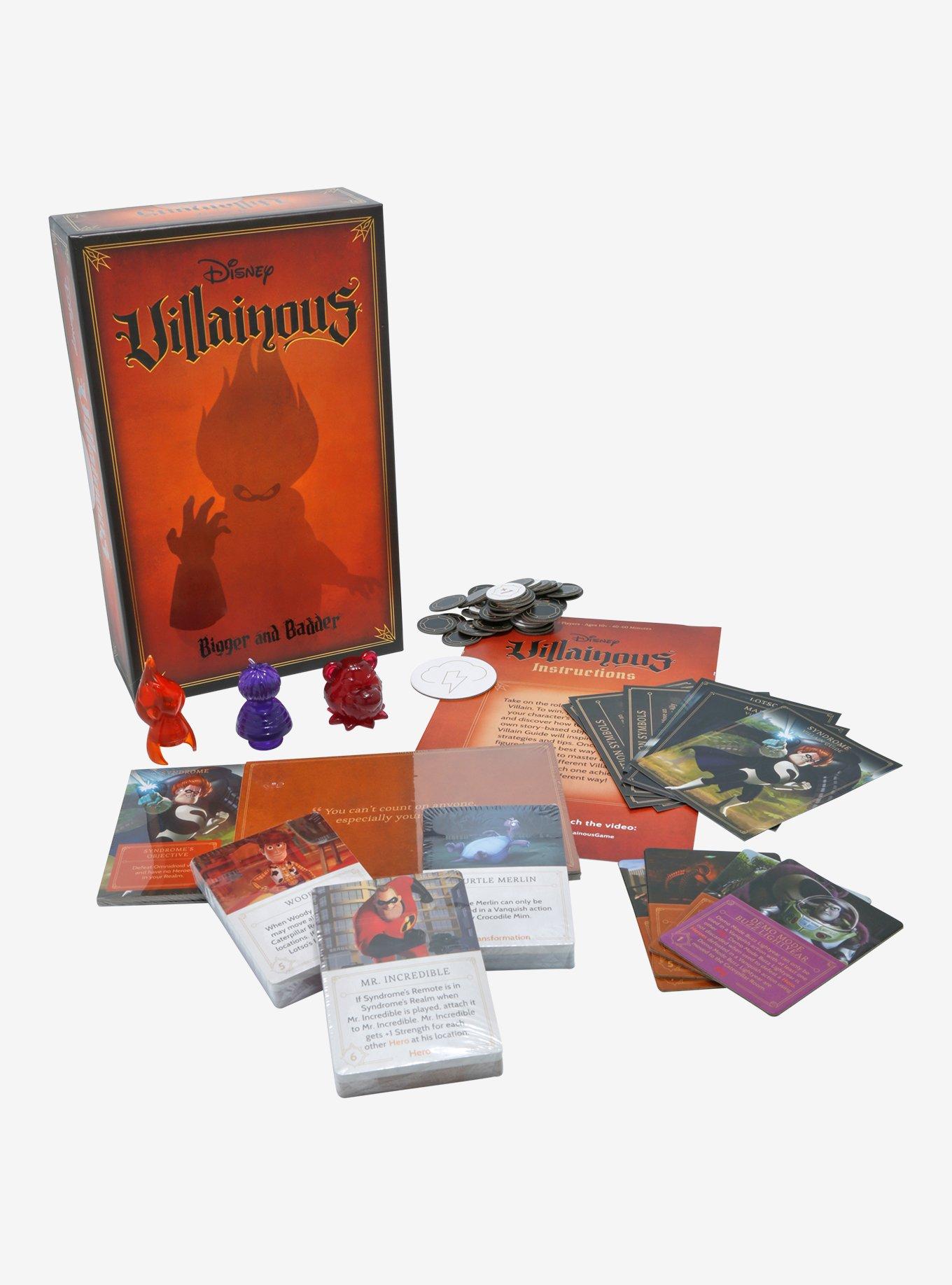 Disney Villainous Bigger And Badder Expansion Board Game, , hi-res
