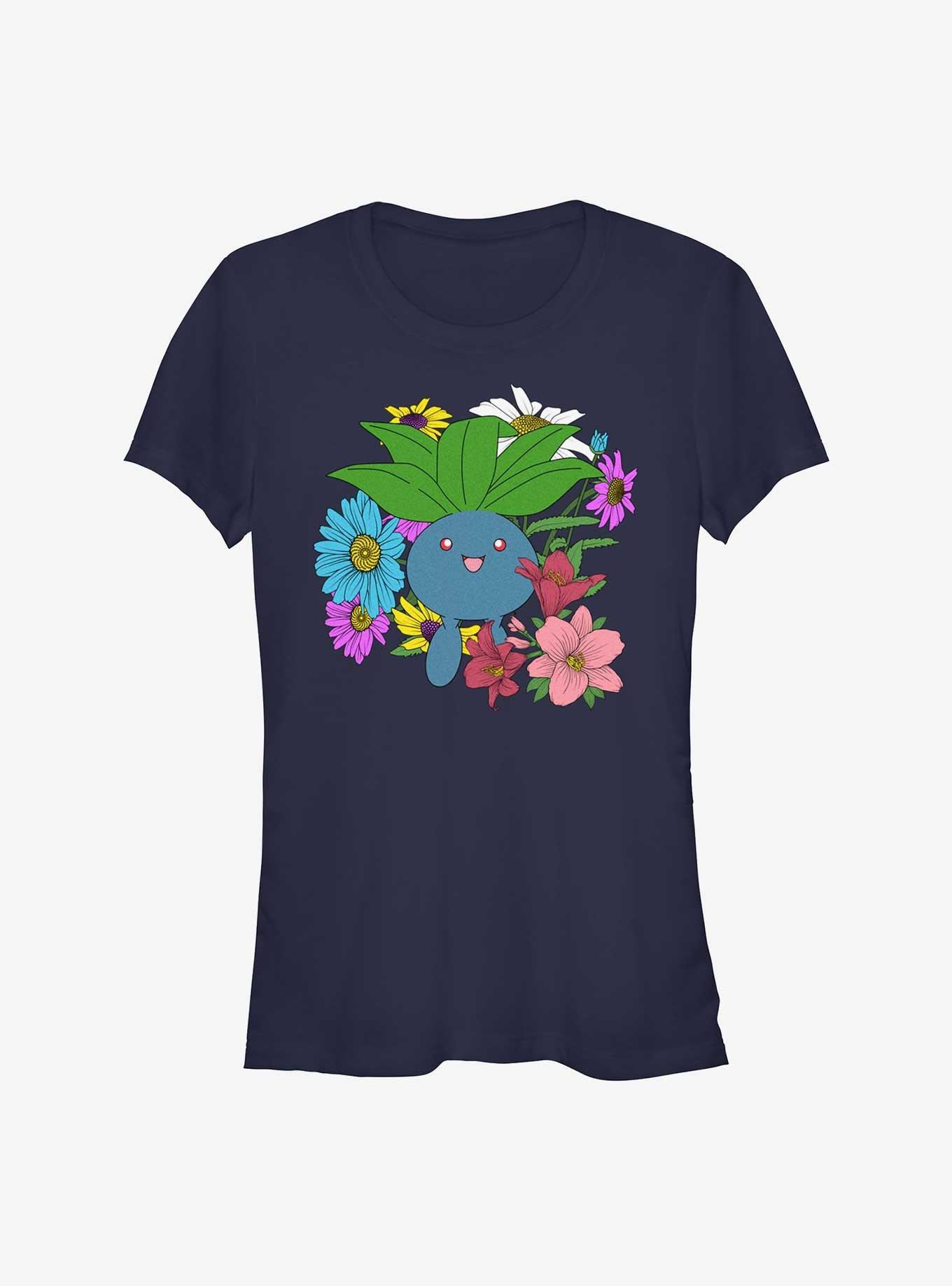 Pokemon Oddish Flowers Girls T-Shirt