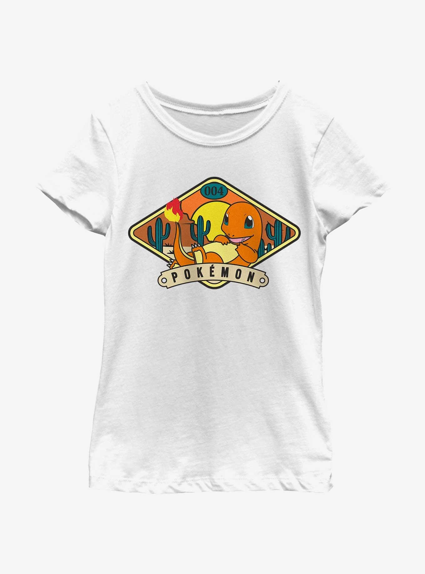 Pokemon Charmander Desert Youth Girls T-Shirt