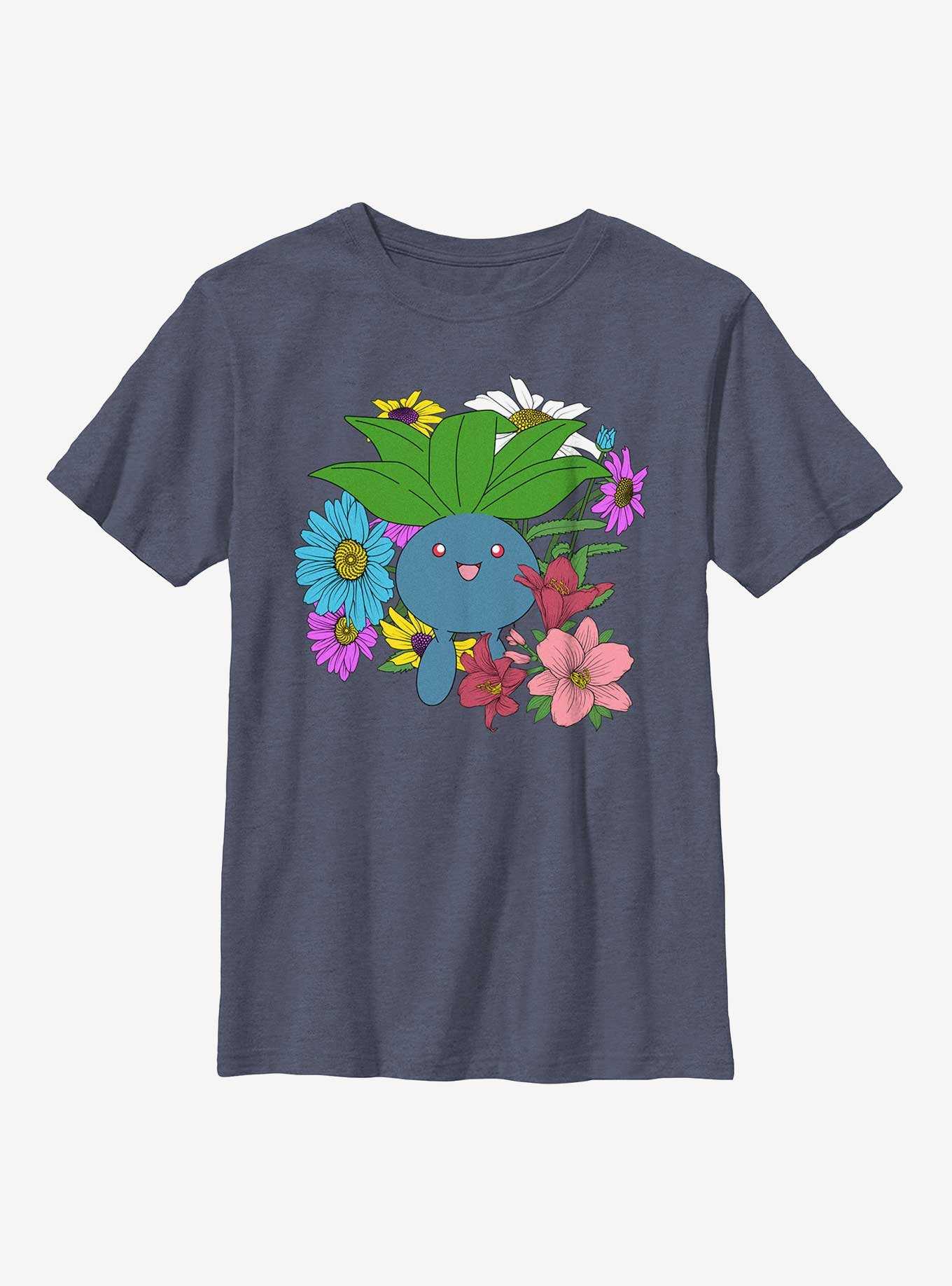 Pokemon Oddish Flowers Youth T-Shirt, , hi-res