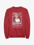 The Golden Girls Dorothy Ugly Christmas Sweatshirt, RED, hi-res