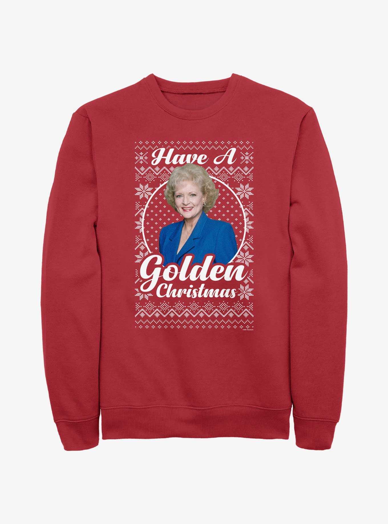 The Golden Girls Rose Ugly Christmas Sweatshirt, , hi-res