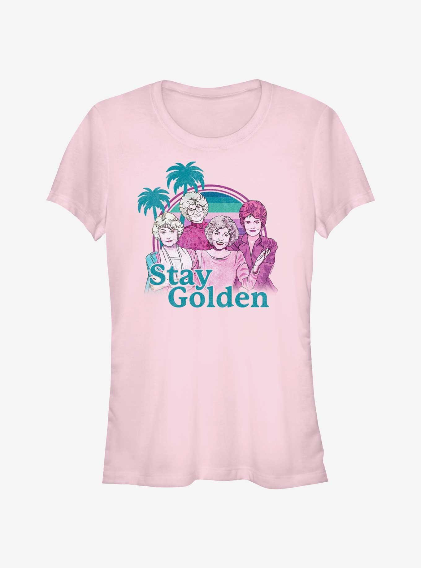 The Golden Girls Stay Golden Girls T-Shirt, LIGHT PINK, hi-res