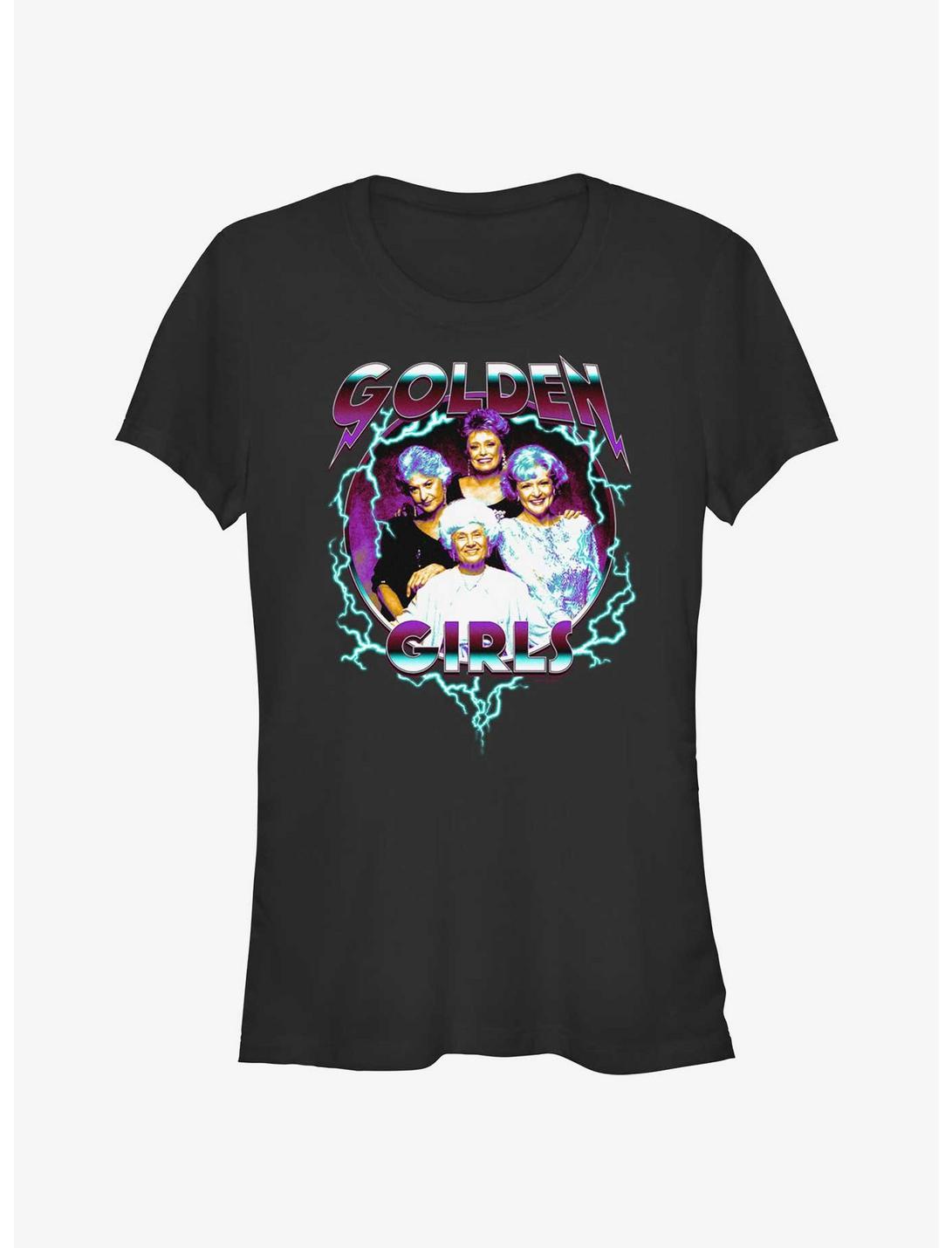 The Golden Girls Metal Girls Girls T-Shirt, BLACK, hi-res