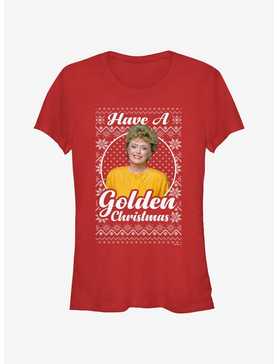 The Golden Girls Blanche Ugly Christmas Girls T-Shirt, , hi-res