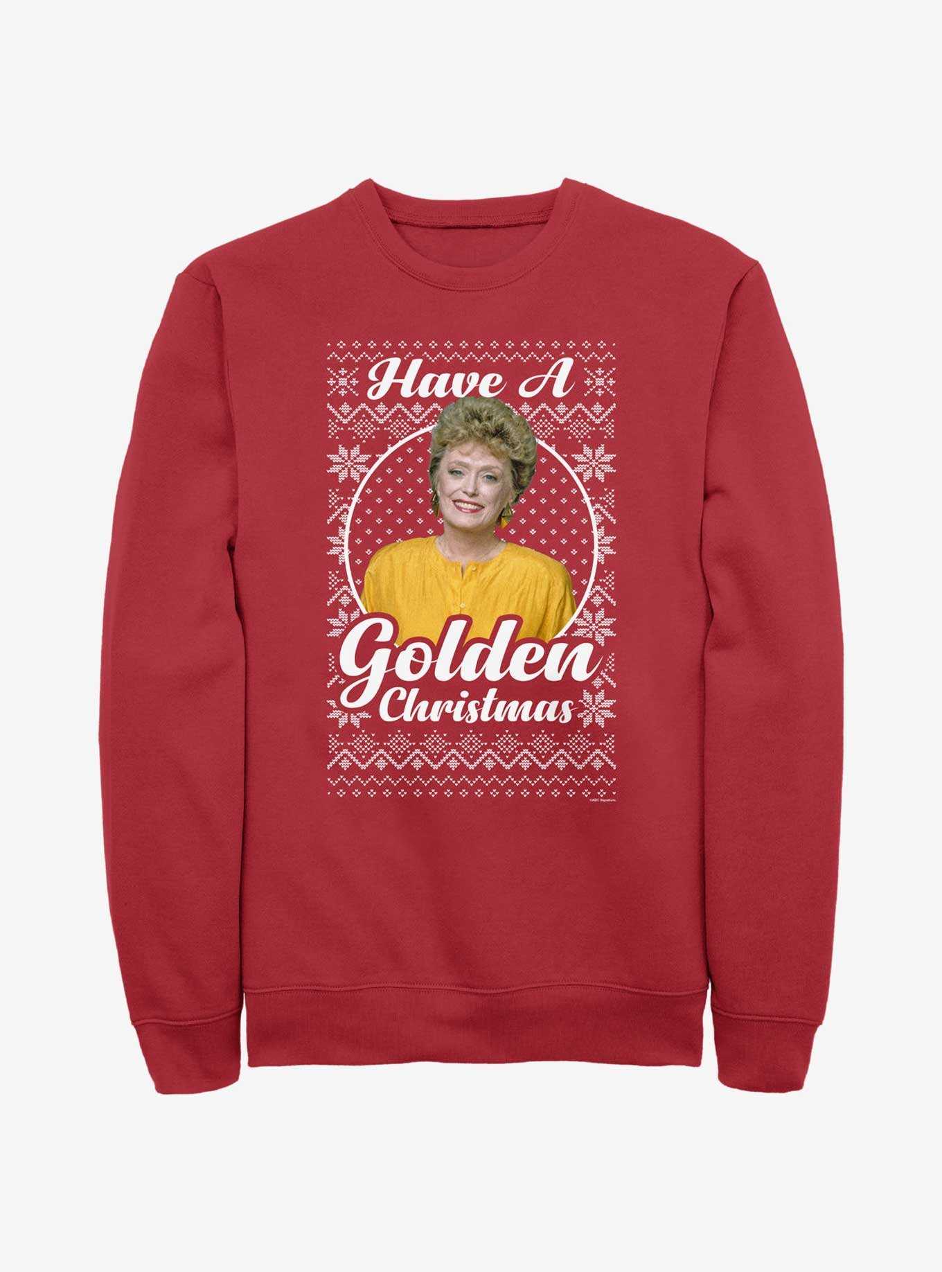 The Golden Girls Blanche Ugly Christmas Sweatshirt, , hi-res