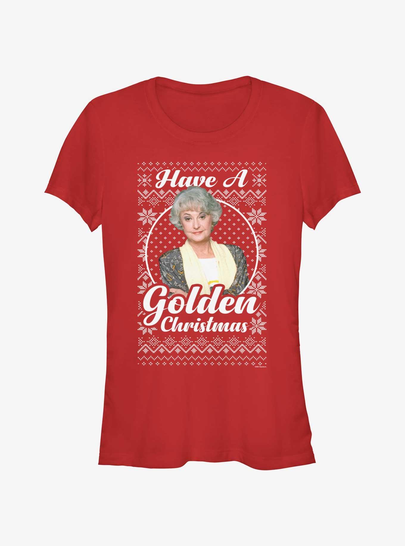 The Golden Girls Dorothy Ugly Christmas Girls T-Shirt