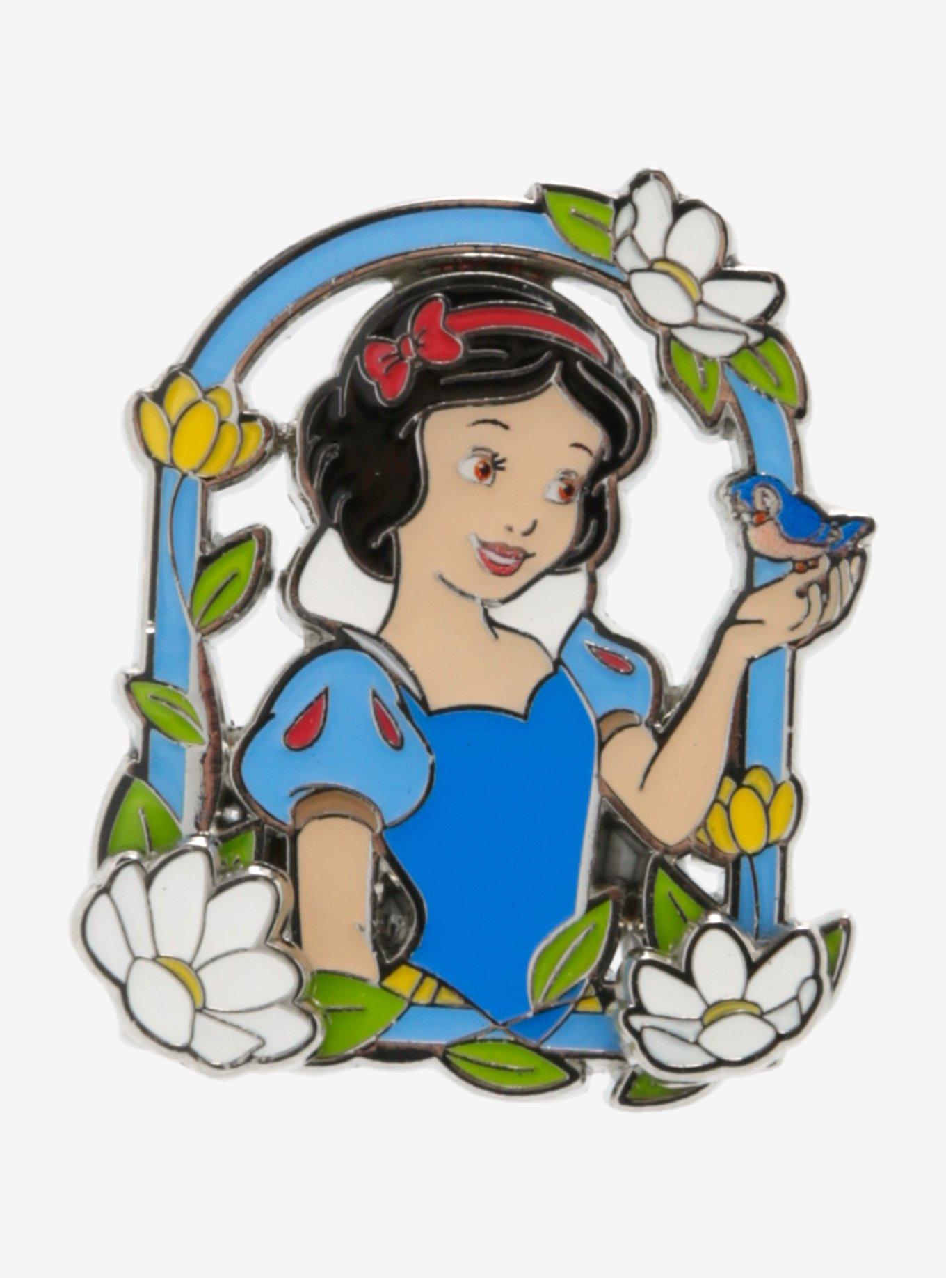 Loungefly Disney Snow White and the Seven Dwarfs Frame Enamel Pin — BoxLunch Exclusive, , hi-res