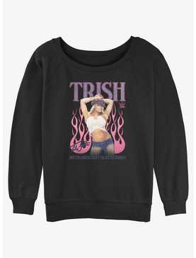 WWE Trish Stratus Stratusfaction Guaranteed Girls Slouchy Sweatshirt, , hi-res
