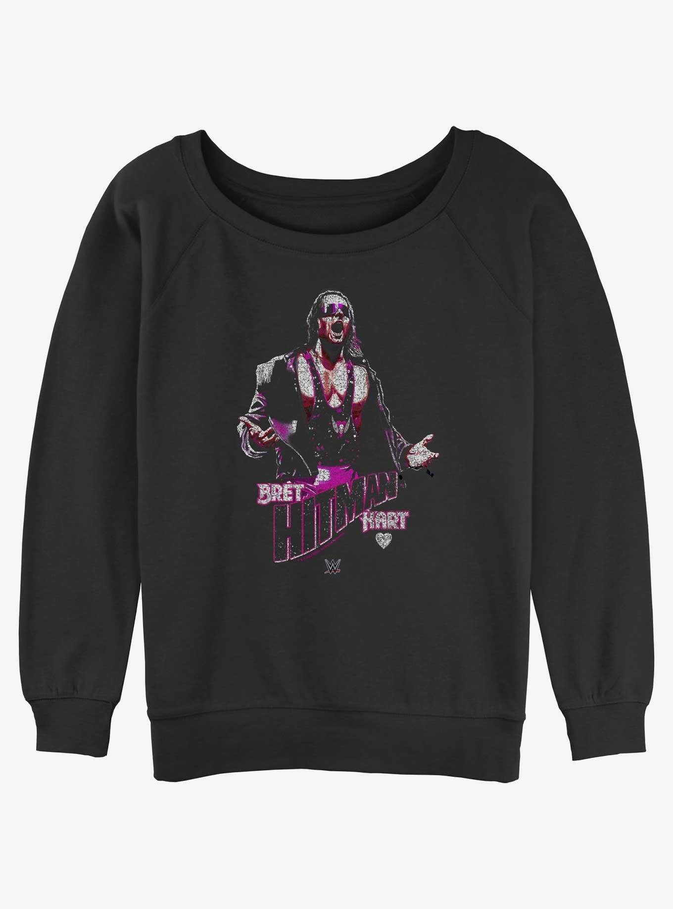 WWE Bret Hitman Hart Girls Slouchy Sweatshirt, , hi-res