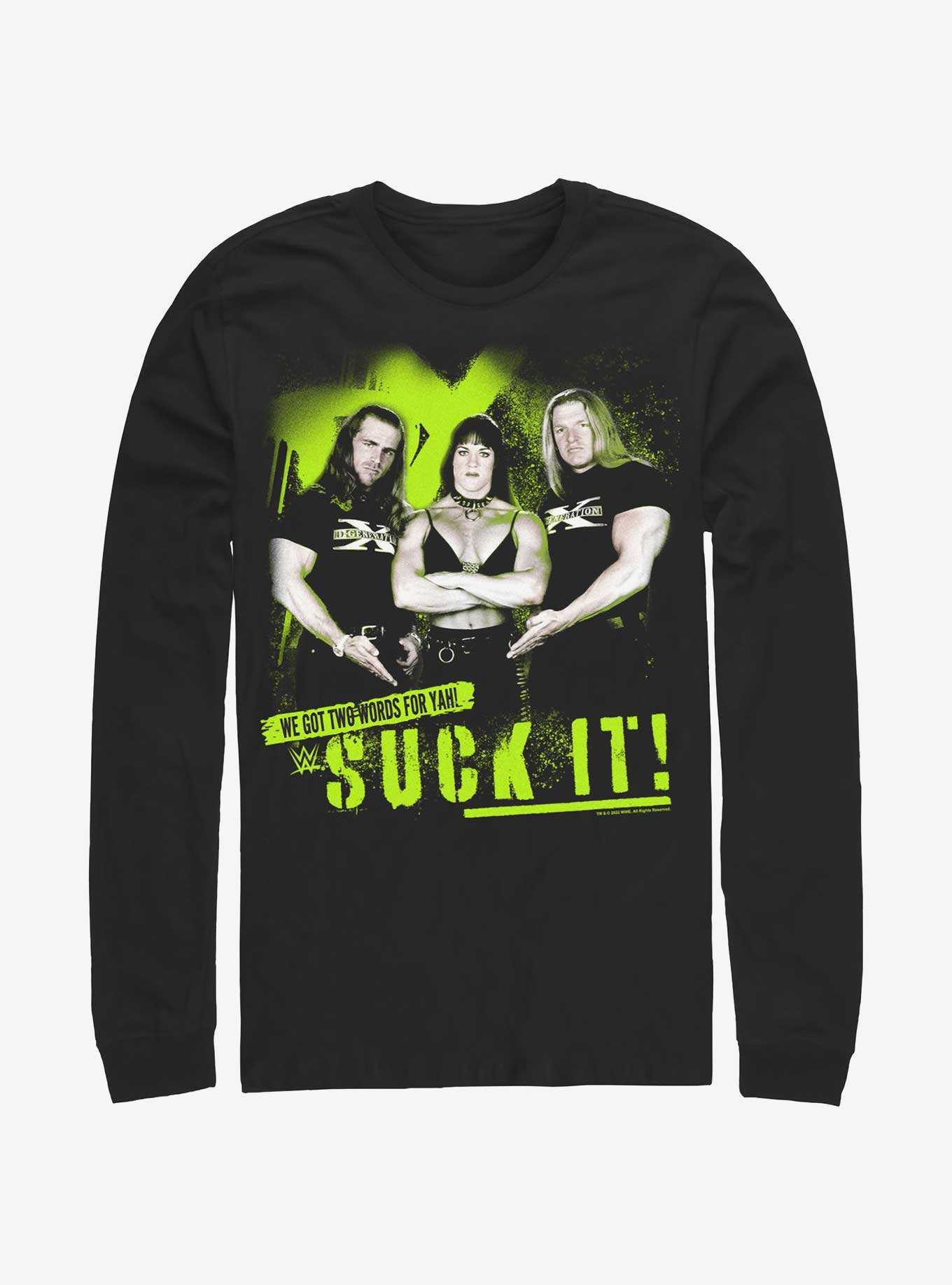 WWE DX Two Words For Yah Long-Sleeve T-Shirt, , hi-res