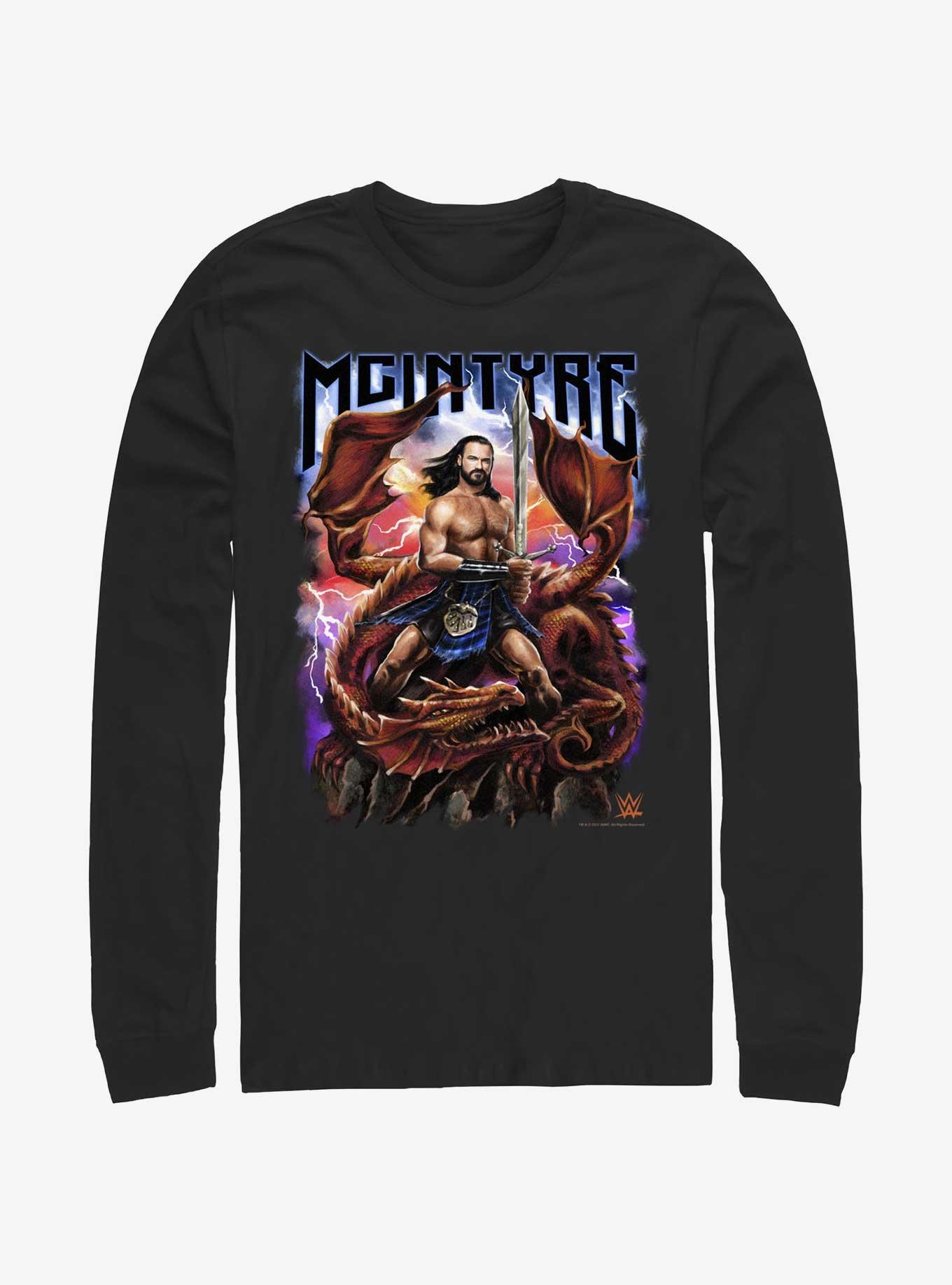 WWE Drew Mcintyre Dragon Long-Sleeve T-Shirt, , hi-res