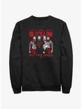 WWE The Bloodline Group Sweatshirt, BLACK, hi-res