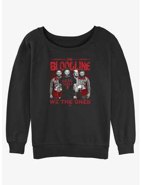 WWE The Bloodline Group Girls Slouchy Sweatshirt, , hi-res