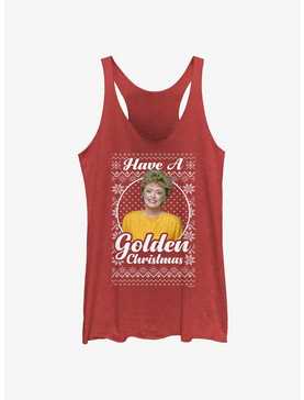 The Golden Girls Blanche Ugly Christmas Girls Tank, , hi-res