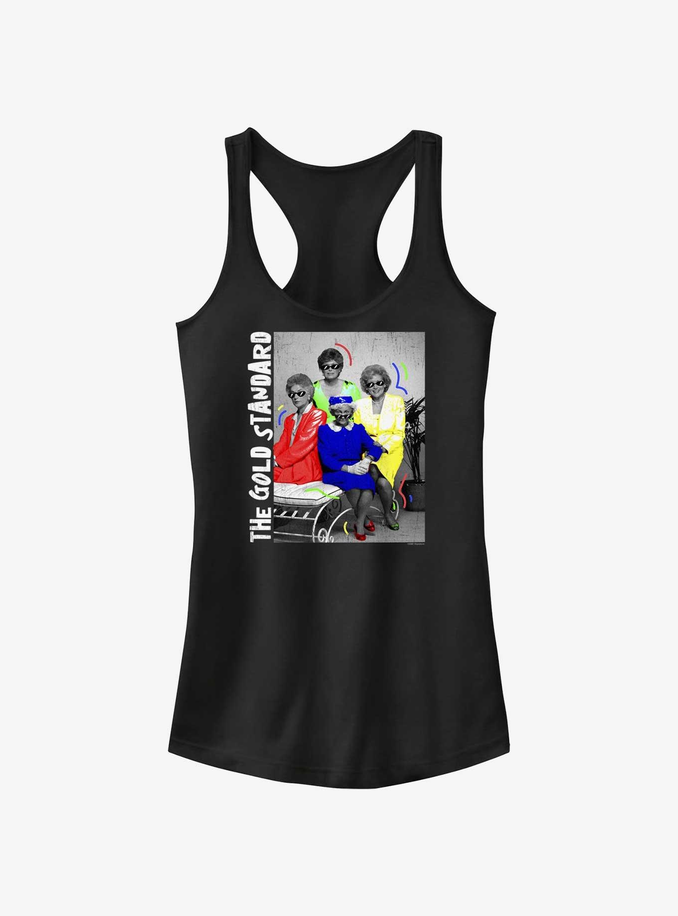 The Golden Girls Gold Standard Girls Tank, BLACK, hi-res