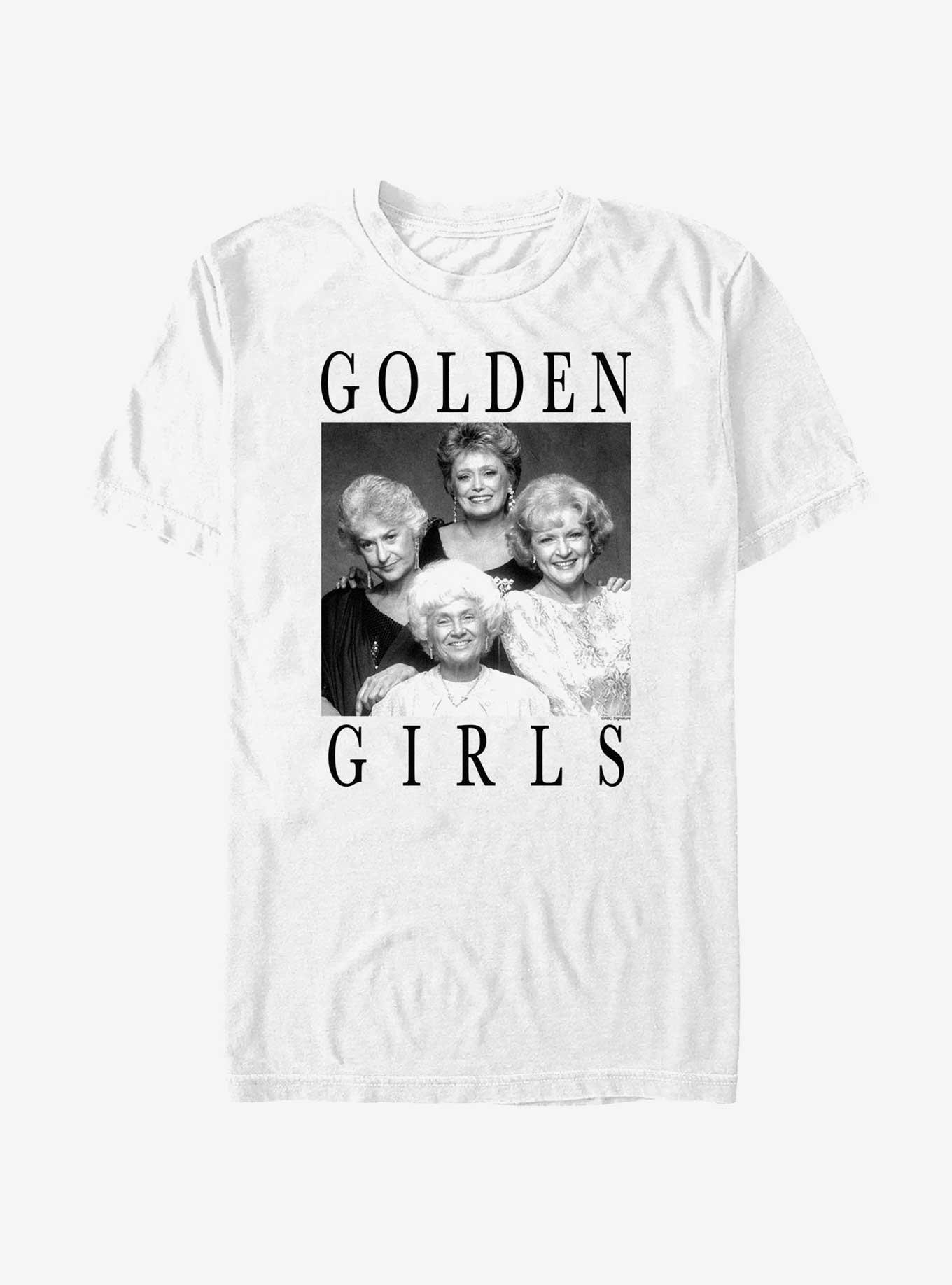 The Golden Girls Portrait T-Shirt, WHITE, hi-res