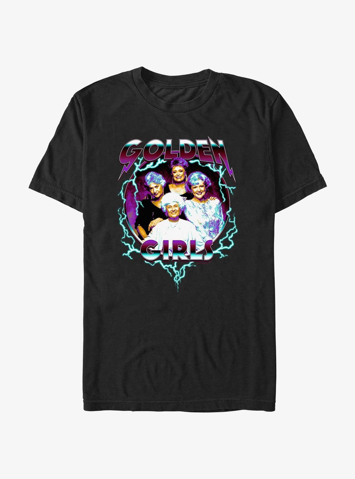 The Golden Girls Metal Girls T-Shirt, BLACK, hi-res