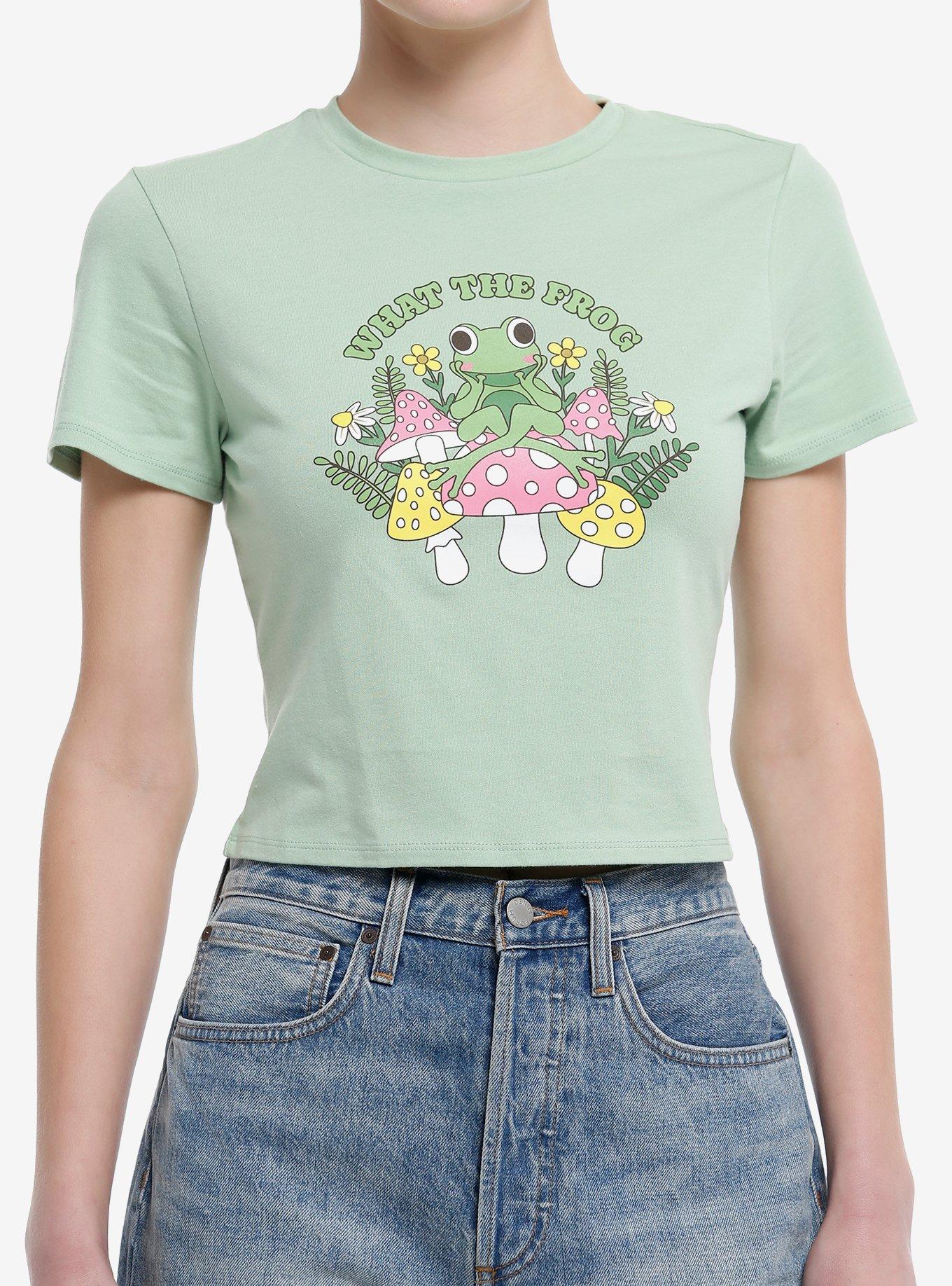Thorn & Fable What The Frog Girls Baby T-Shirt