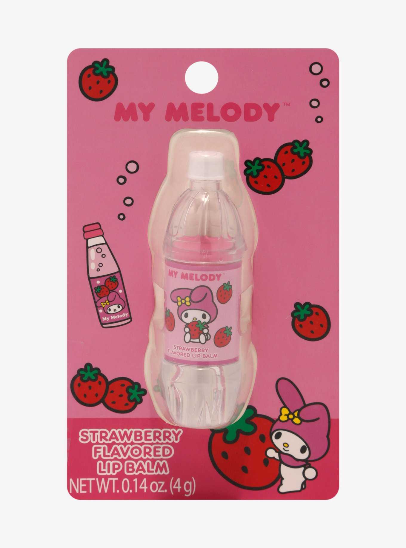 Sanrio My Melody Soda Bottle Strawberry Flavored Lip Balm — BoxLunch Exclusive, , hi-res
