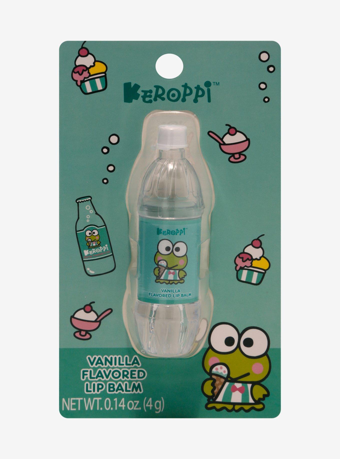 Sanrio Keroppi Soda Bottle Vanilla Flavored Lip Balm &mdash; BoxLunch Exclusive, , hi-res