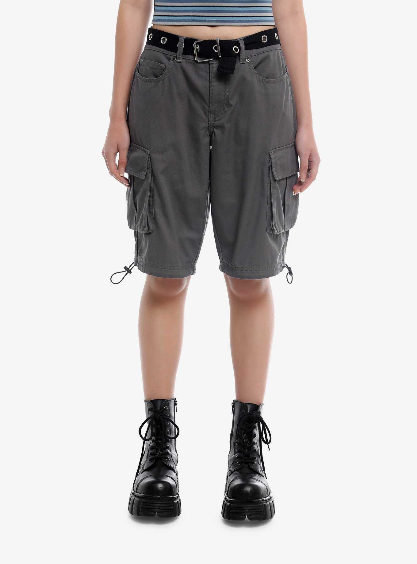 $5 off $50 Sale Special for New Users.Flap Pockets Chain Jogger Techwear  Pants