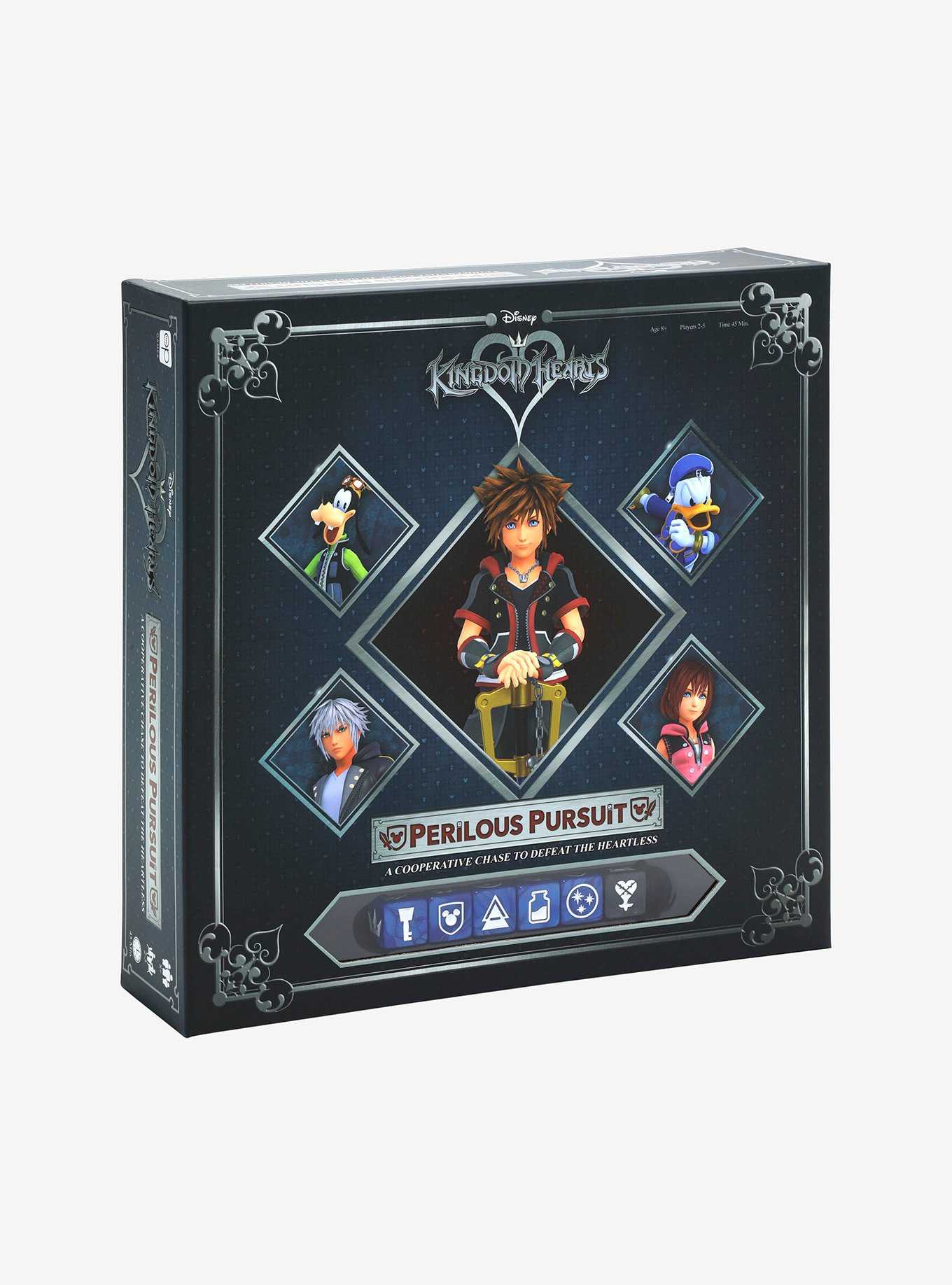 USAopoly Disney Kingdom Hearts Perilous Pursuit Game, , hi-res