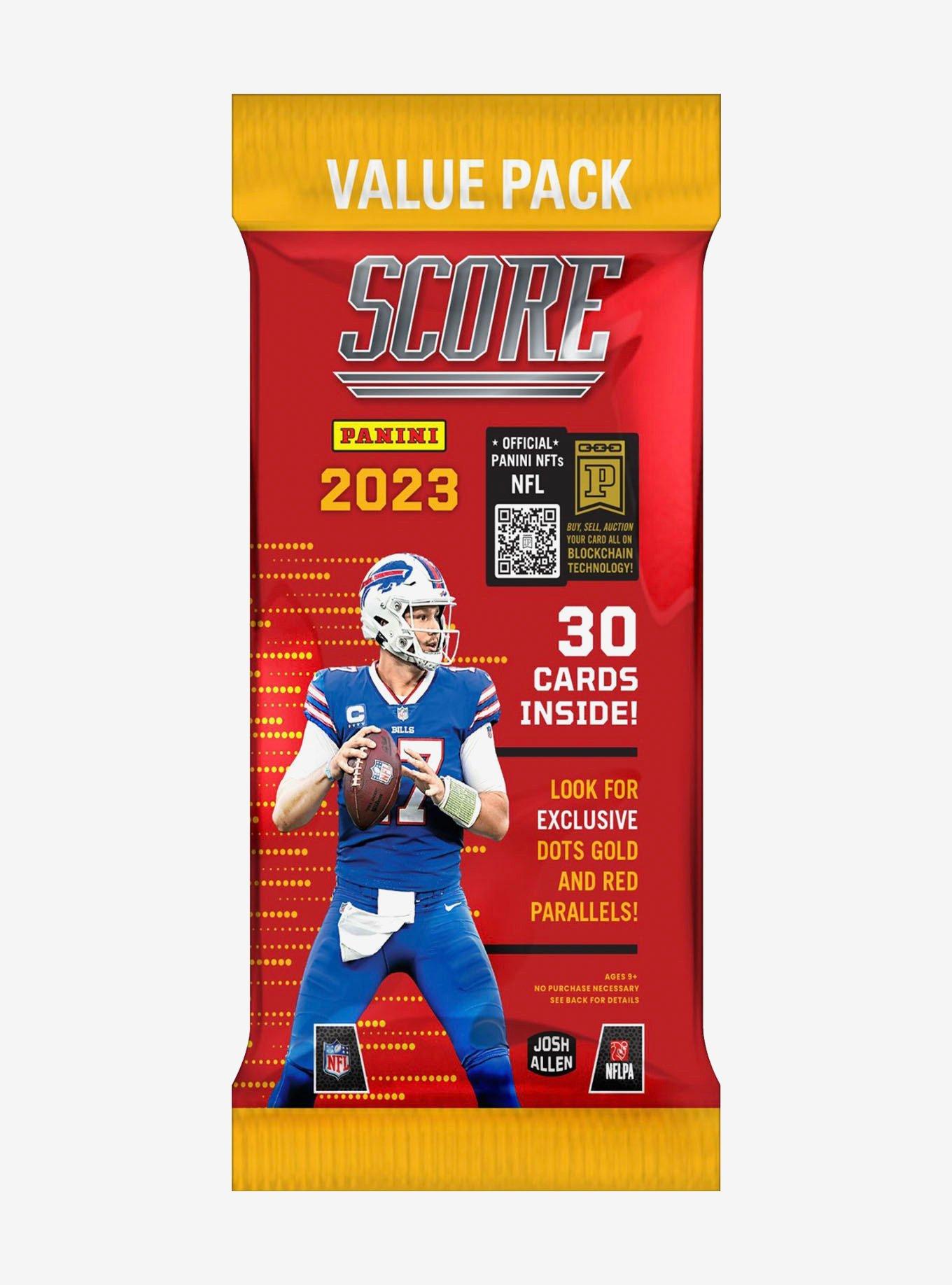 Panini 2023 Score NFL Trading Card Value Pack BoxLunch